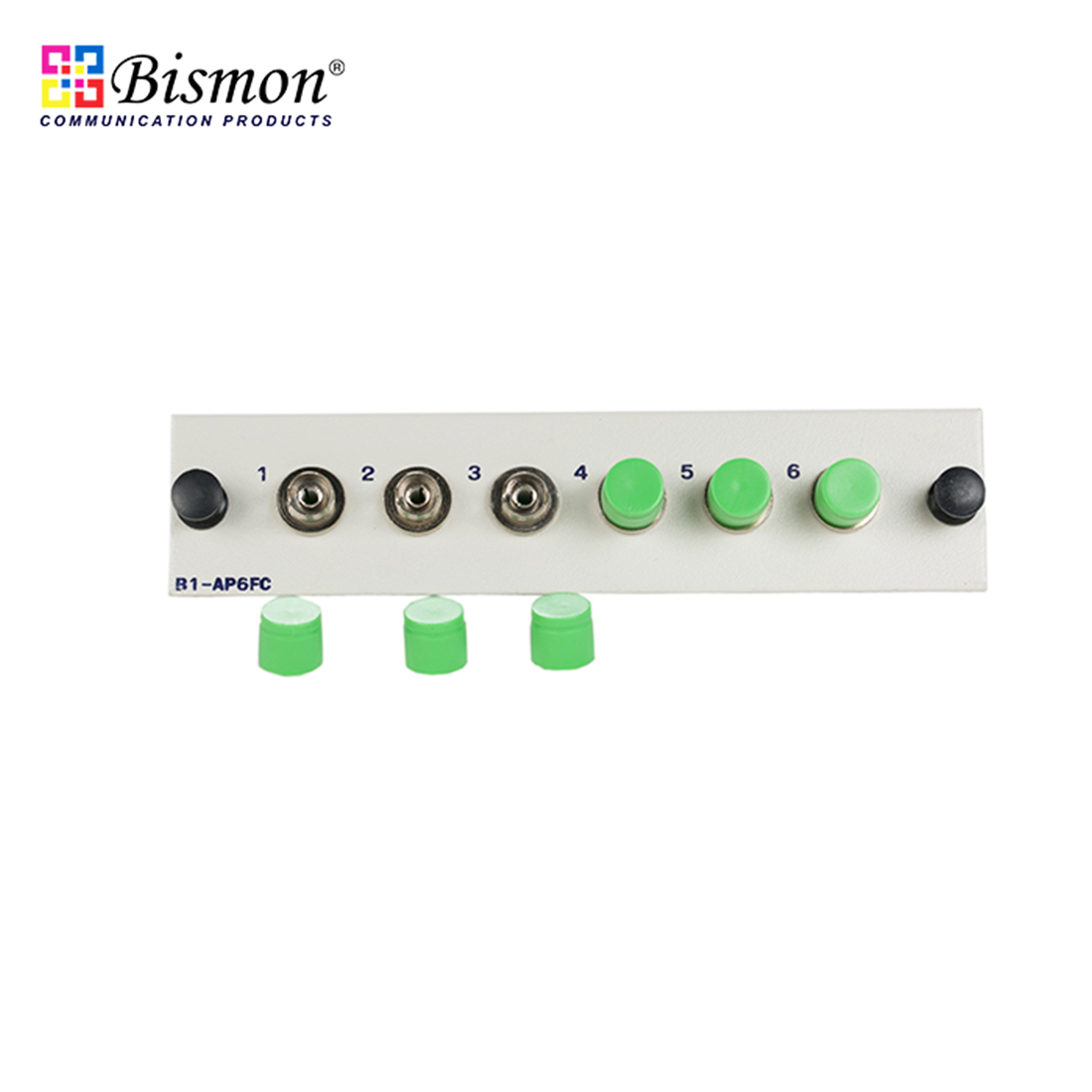 6 FC/APC Snap-in adapter Plate Single-mode Full set